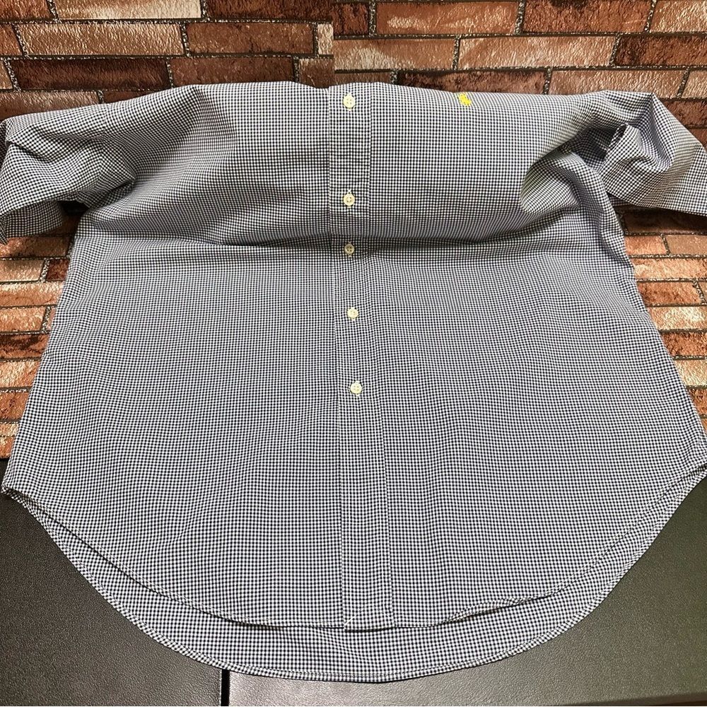 Ralph Lauren Classic Fit Shirt dress Striped short sleeve size L - Picture 5 of 9